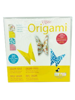 "Funny Origami" 20 Blatt 15x15 cm