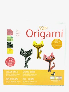 "Funny Origami" 20 Blatt 20,3 x20,3 cm